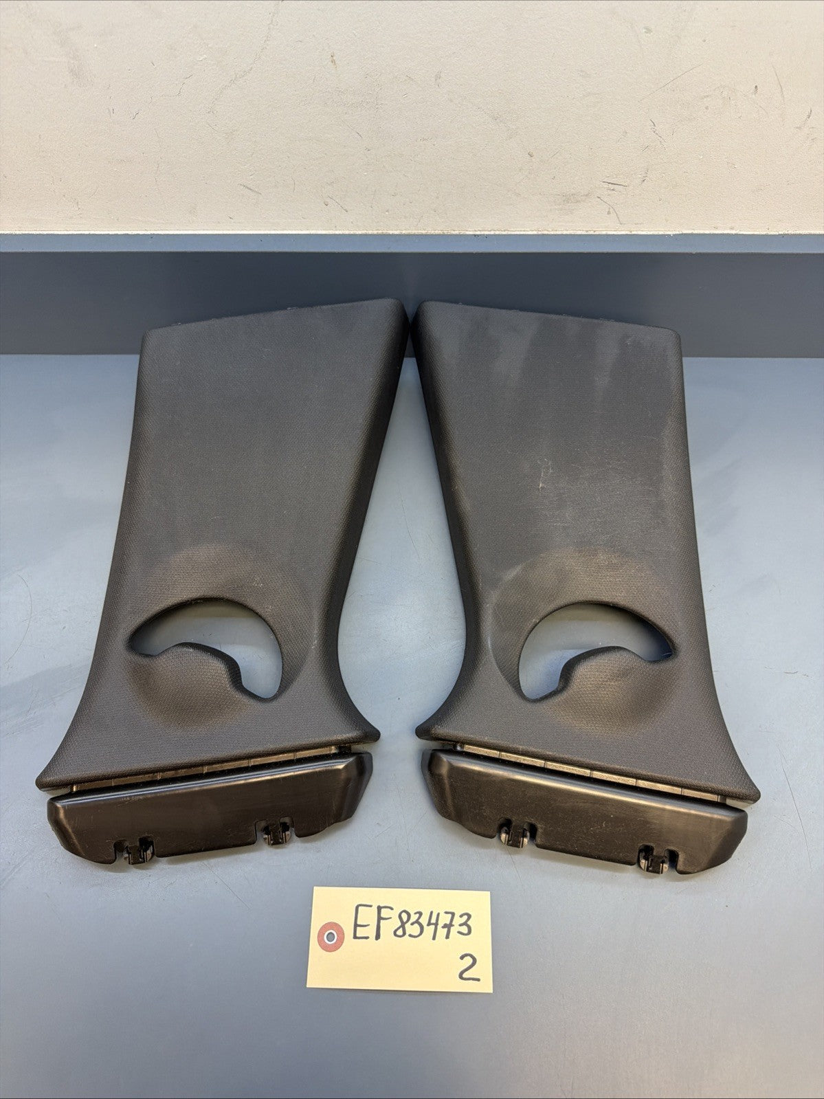 18-23 BMW X2 F39 LEFT & RIGHT SIDE B PILLAR UPPER TRIM COVER 7426397 7426398