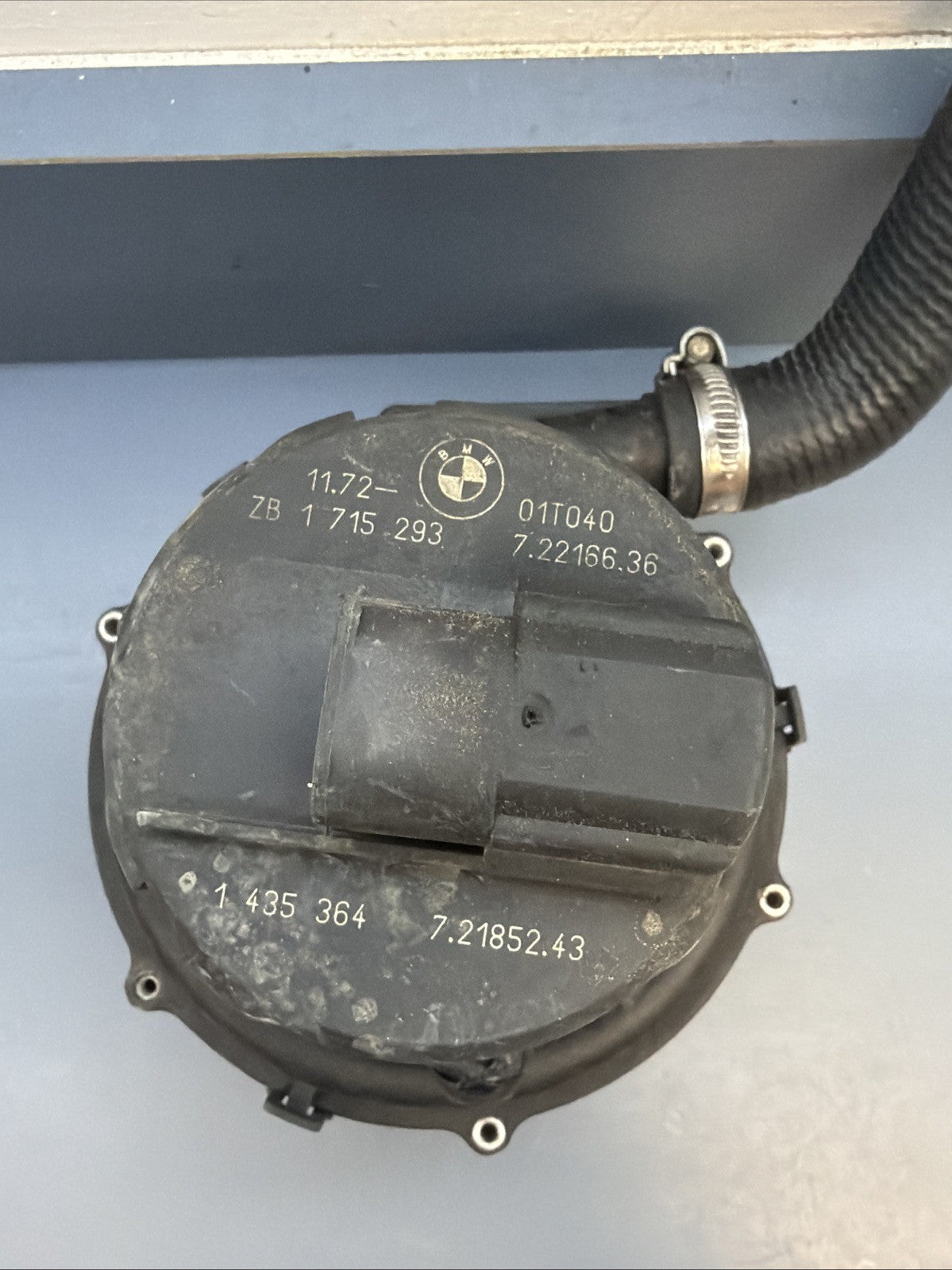 1999-02 BMW E46 330 325 323 SECONDARY AIR INJECTION SMOG PUMP OEM 1715293