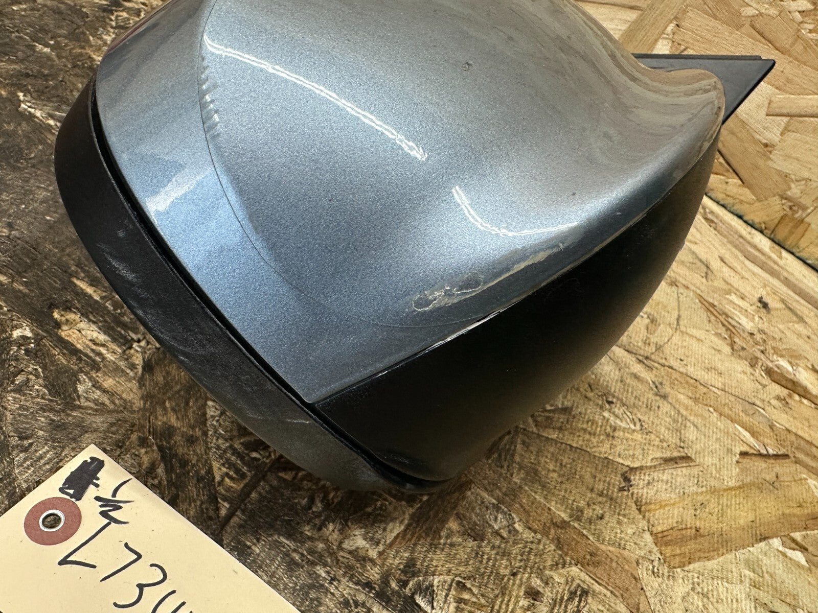 BMW 2011-2014 FRONT RIGHT PASSANGER SIDE VIEW POWER MIRROR BLUE OEM 7205445