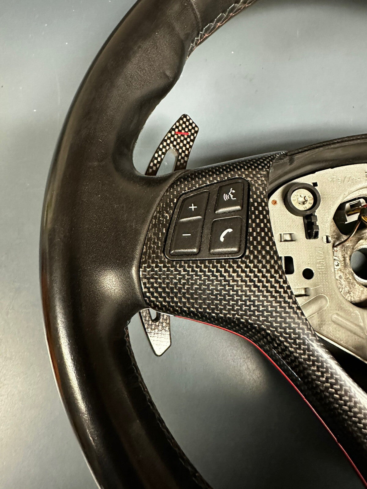 E92 BMW M3 CARBON FIBER STEERING WHEEL W PADDLES