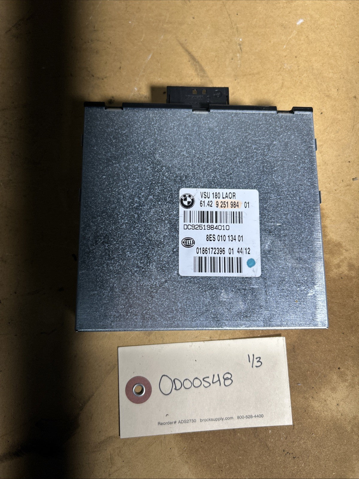 BMW 10-17 1 3 5 6 SERIES X3 VOLTAGE CONVERTER CONTROL MODULE OEM 9251984