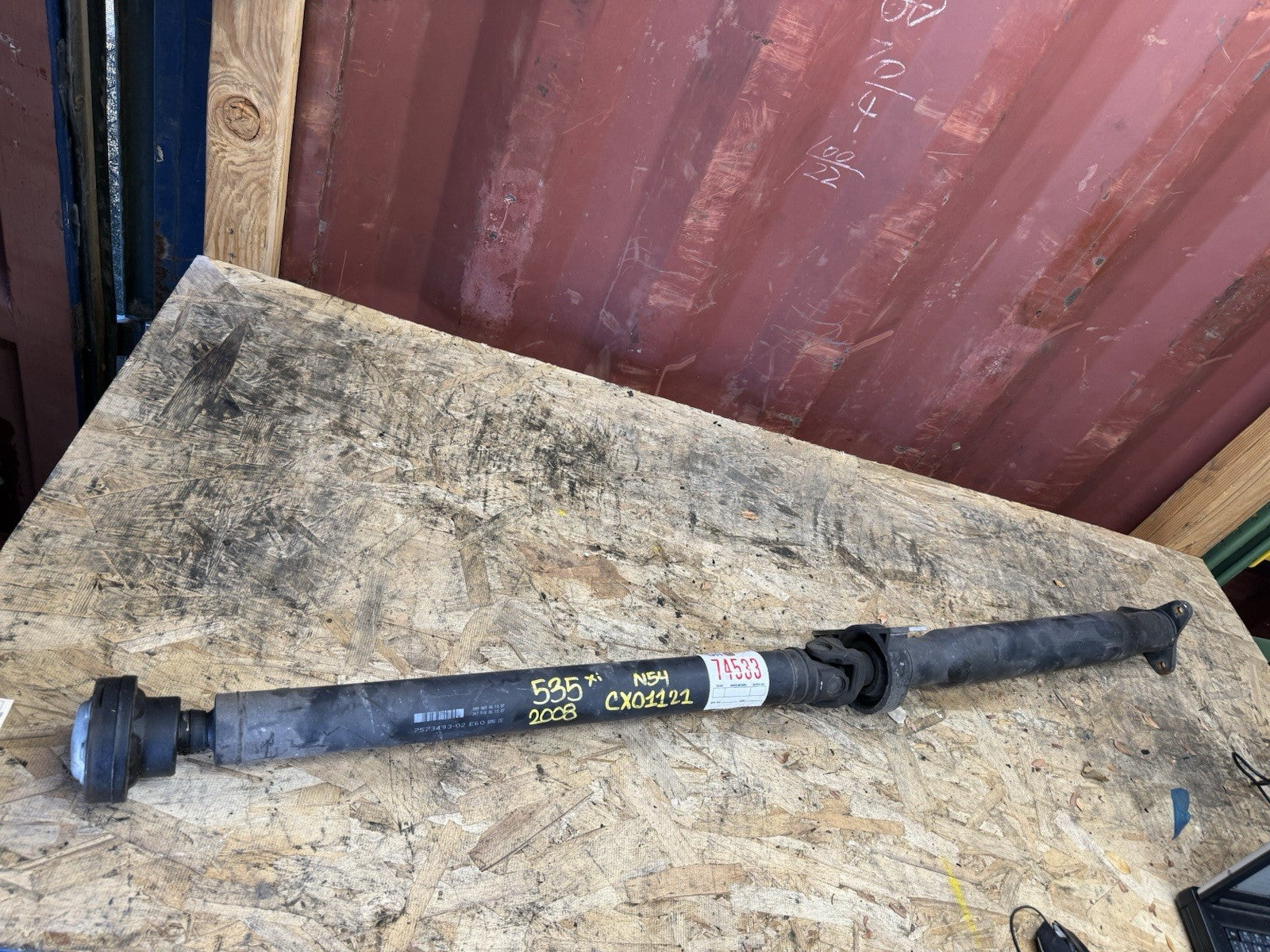 OEM Rear Drive Shaft Prop Drive Shaft For BMW 5 SERIES E60 2610 7573493 AWD