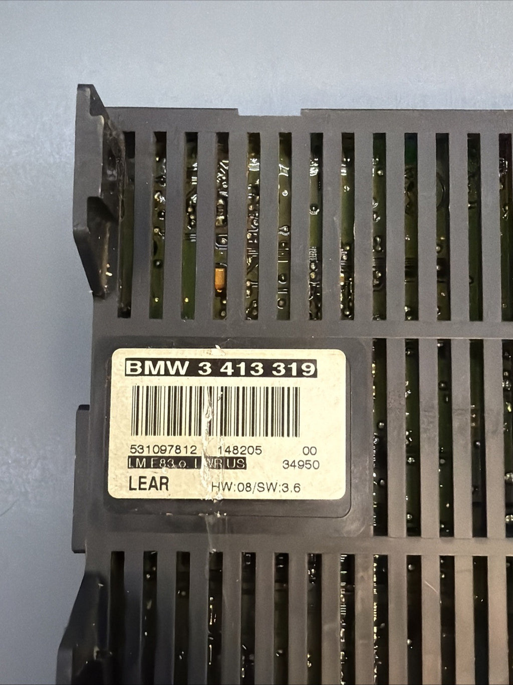 BMW 2003-2006 E83 X3 FOOTWELL HEADLIGHT LAMP CONTROL MODULE OEM 3413319