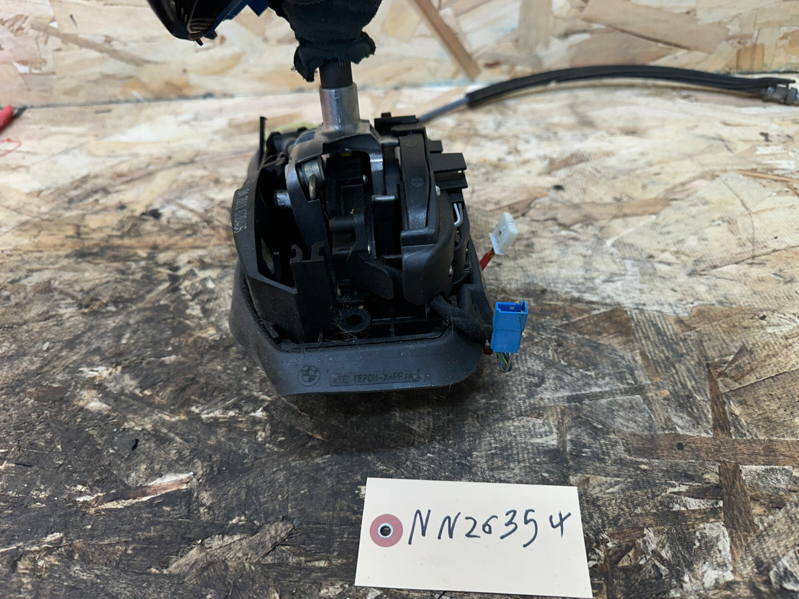 BMW 09-12 E90 3 SERIES AUTOMATIC TRANSMISSION GEAR SHIFTER+CABLE OEM 7603765