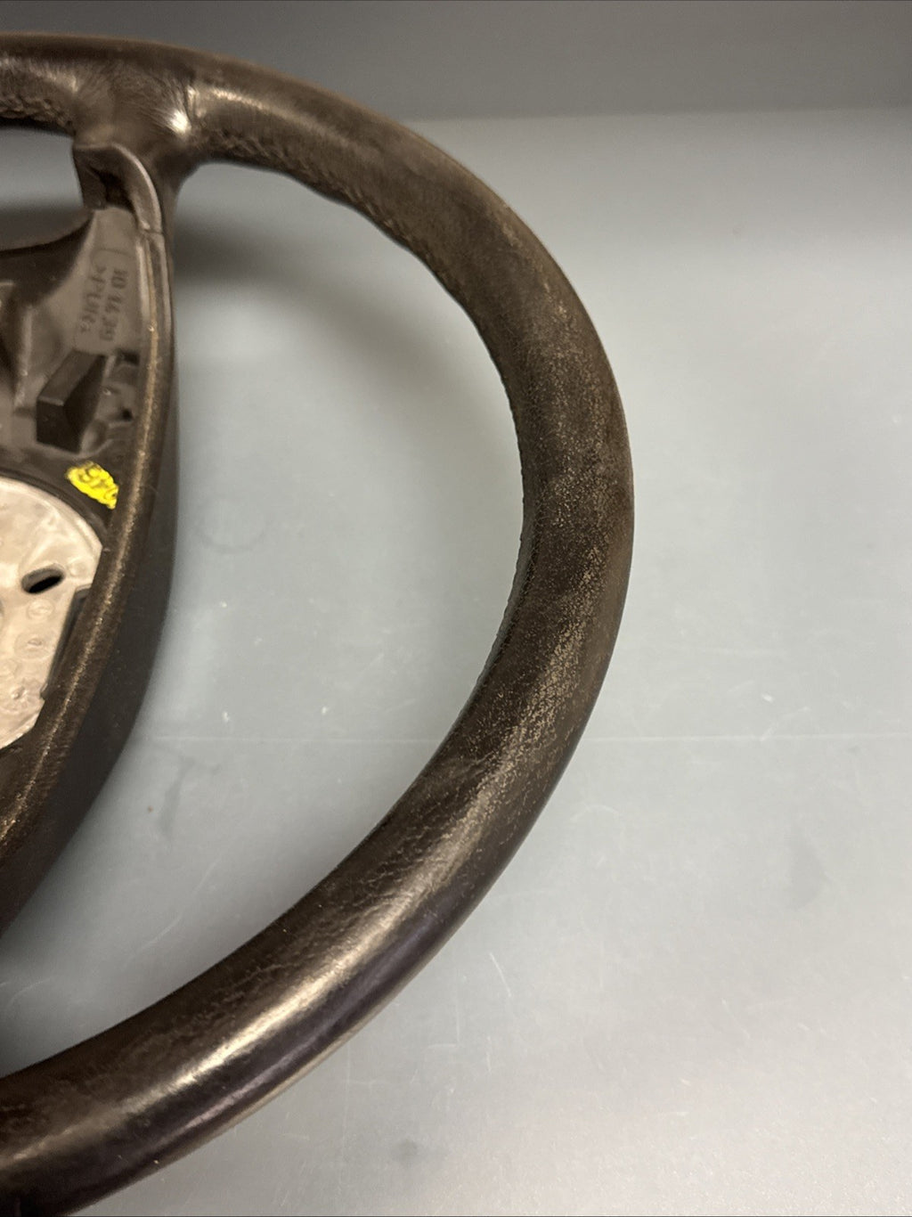 BMW 97-03 E46 3 SERIES BLACK LEATHER BASE MODEL STEERING WHEEL OEM 6753945