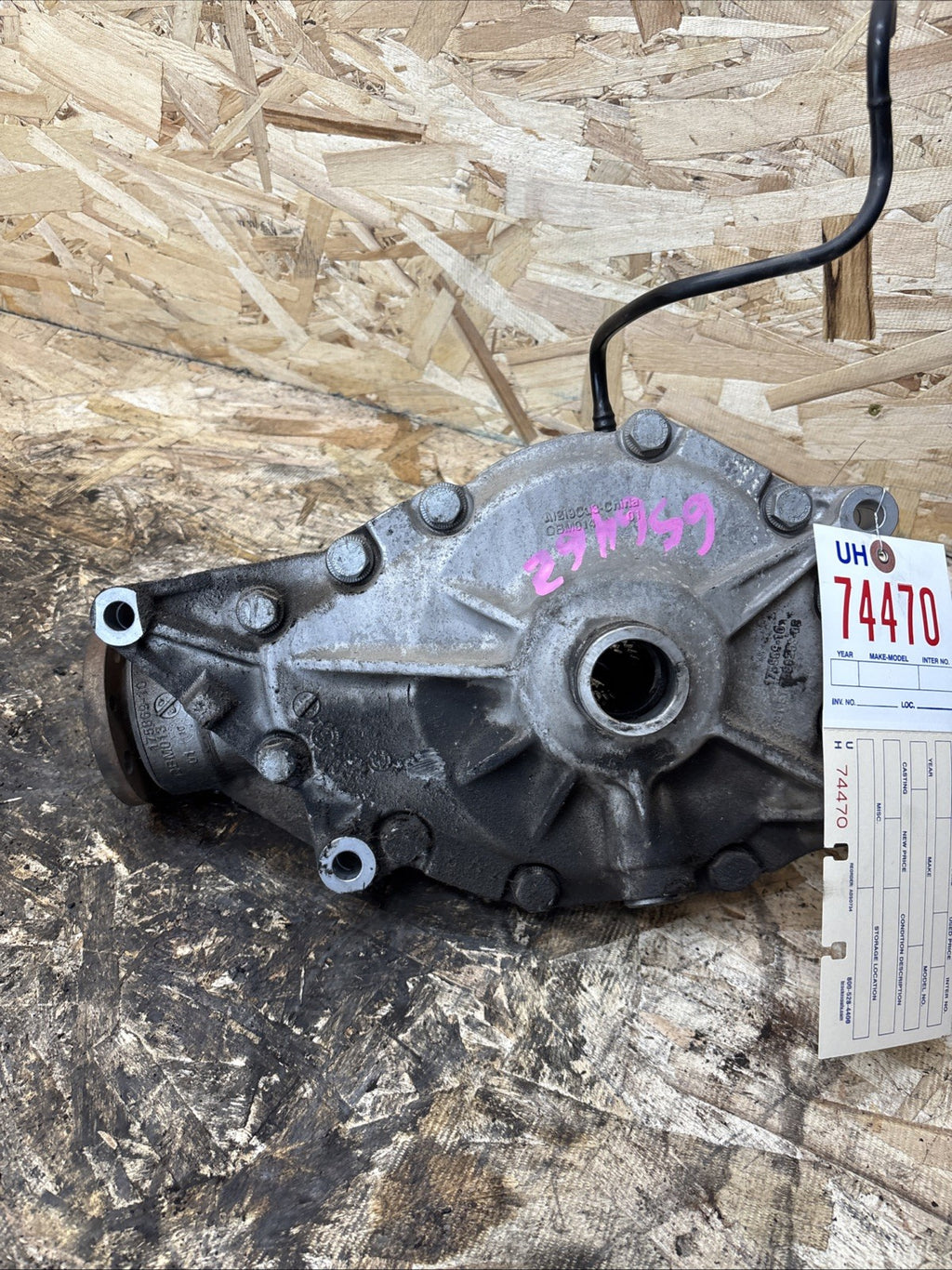 Front X5D E70 Differential Carrier Final 3.64 Drive AWD Diff OEM BMW 7602070