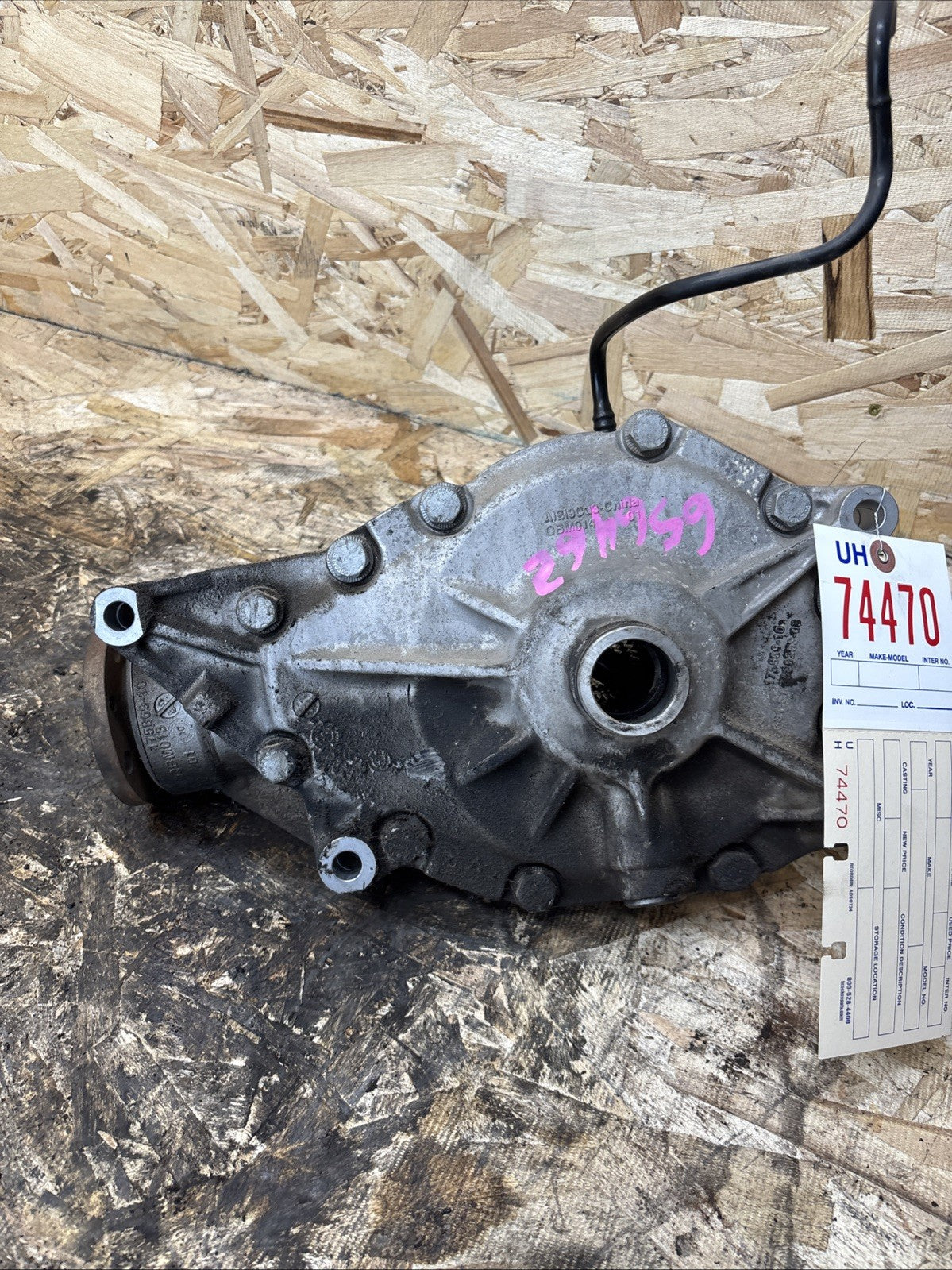 Front X5D E70 Differential Carrier Final 3.64 Drive AWD Diff OEM BMW 7602070