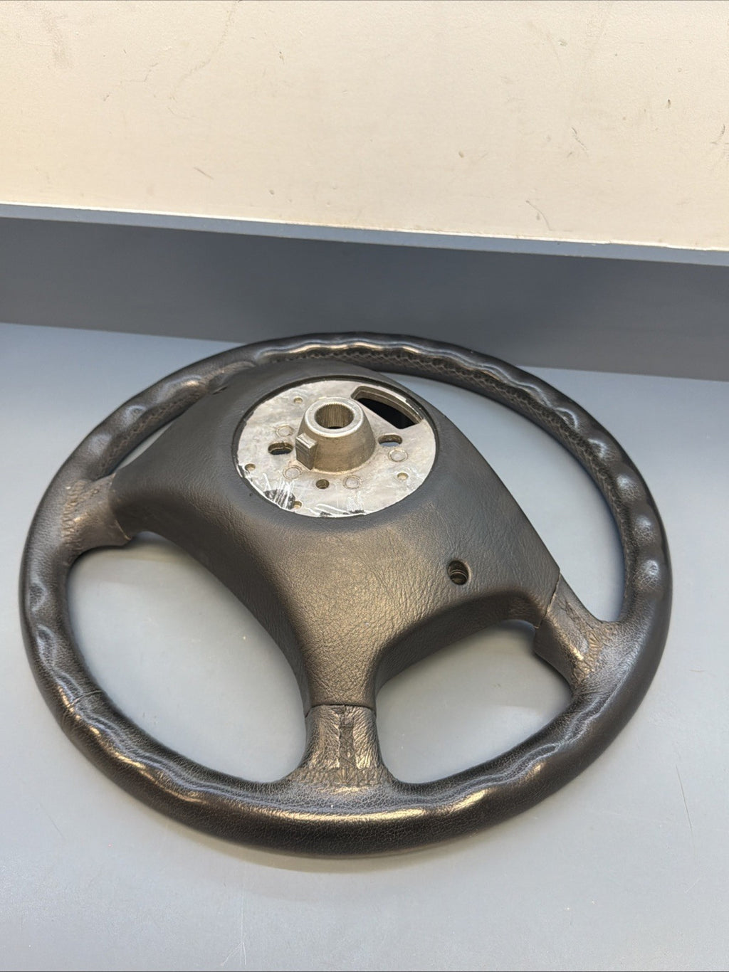 BMW E38 E39 740I 750I 530I 540I Steering Wheel Black Leather OEM 1095633