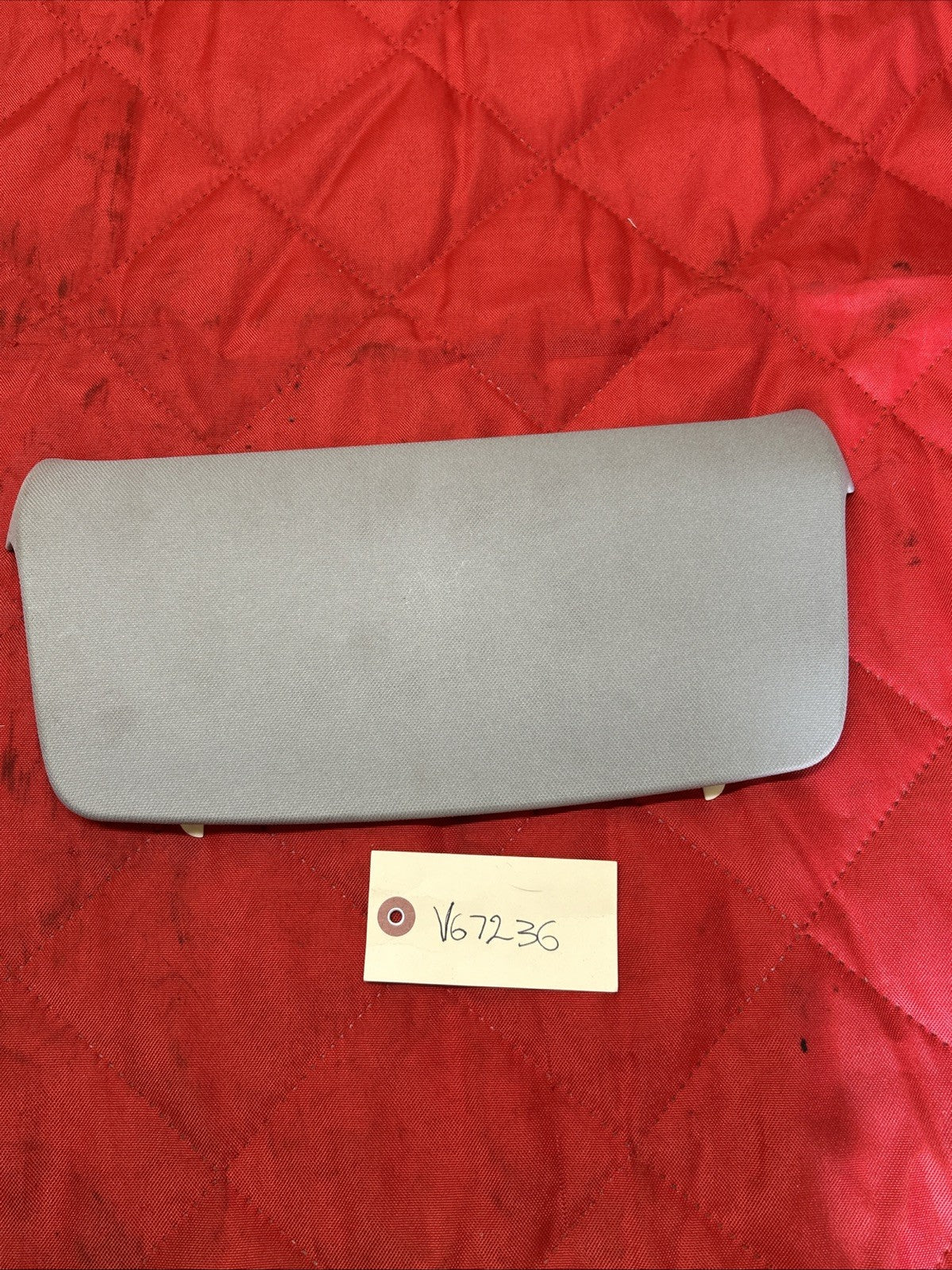 BMW 3 Series E90 Rear Headliner Cover Trim Piece Grey Cloth 7074962