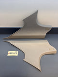 09-12 BMW E90 3 Series Rear Left & Right C Pillar Trim Set Gray 7249660 7249659