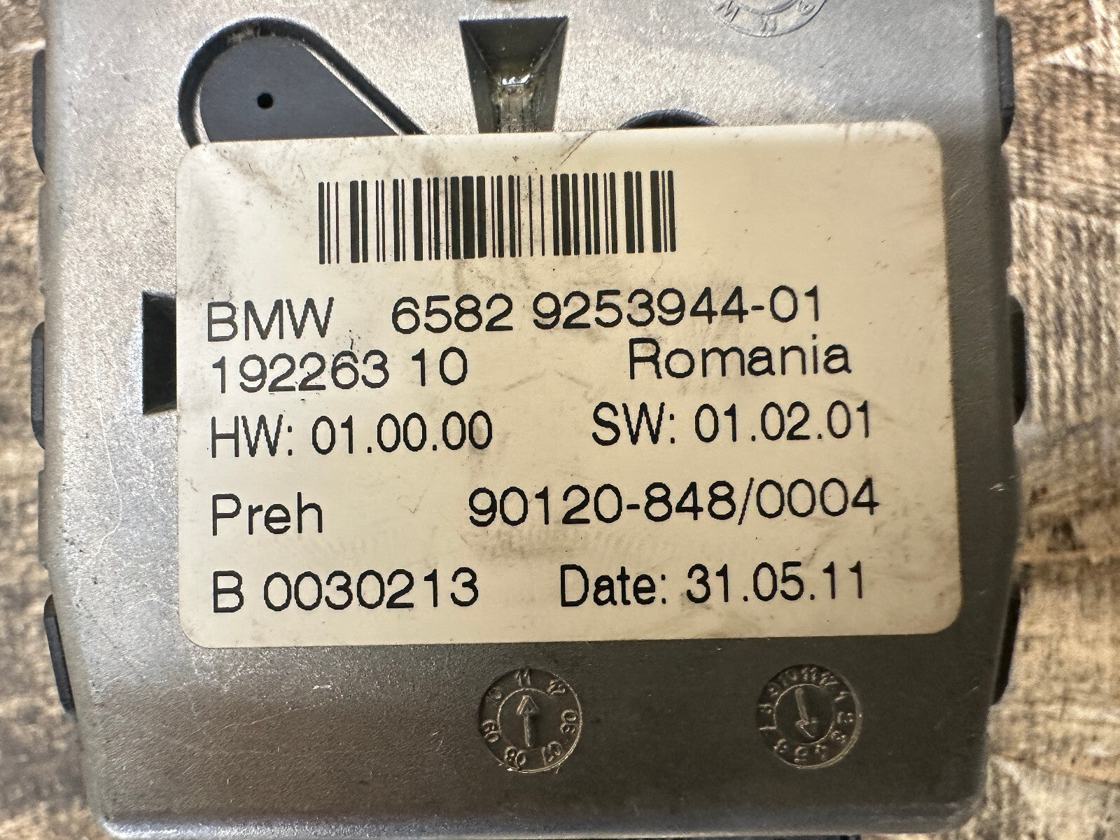 BMW 09-17 1 3 5 SERIES X3 iDrive CIC Controller 4PIN Switch Joystick 9253944