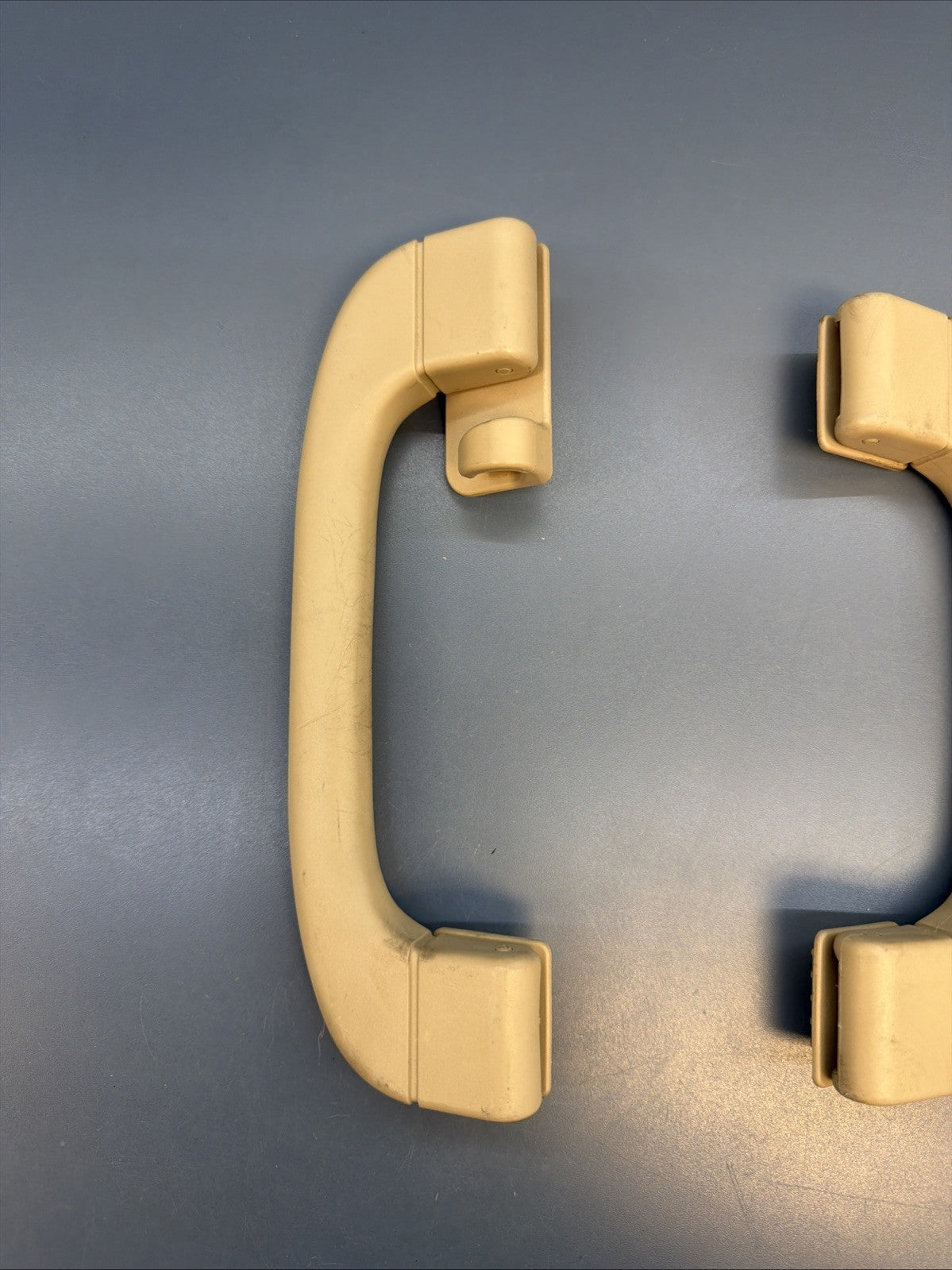 06-11 BMW E90 328I 335I INTERIOR ROOF GRAB HANDLE BIEGE  7033659 OEM SET OF 3
