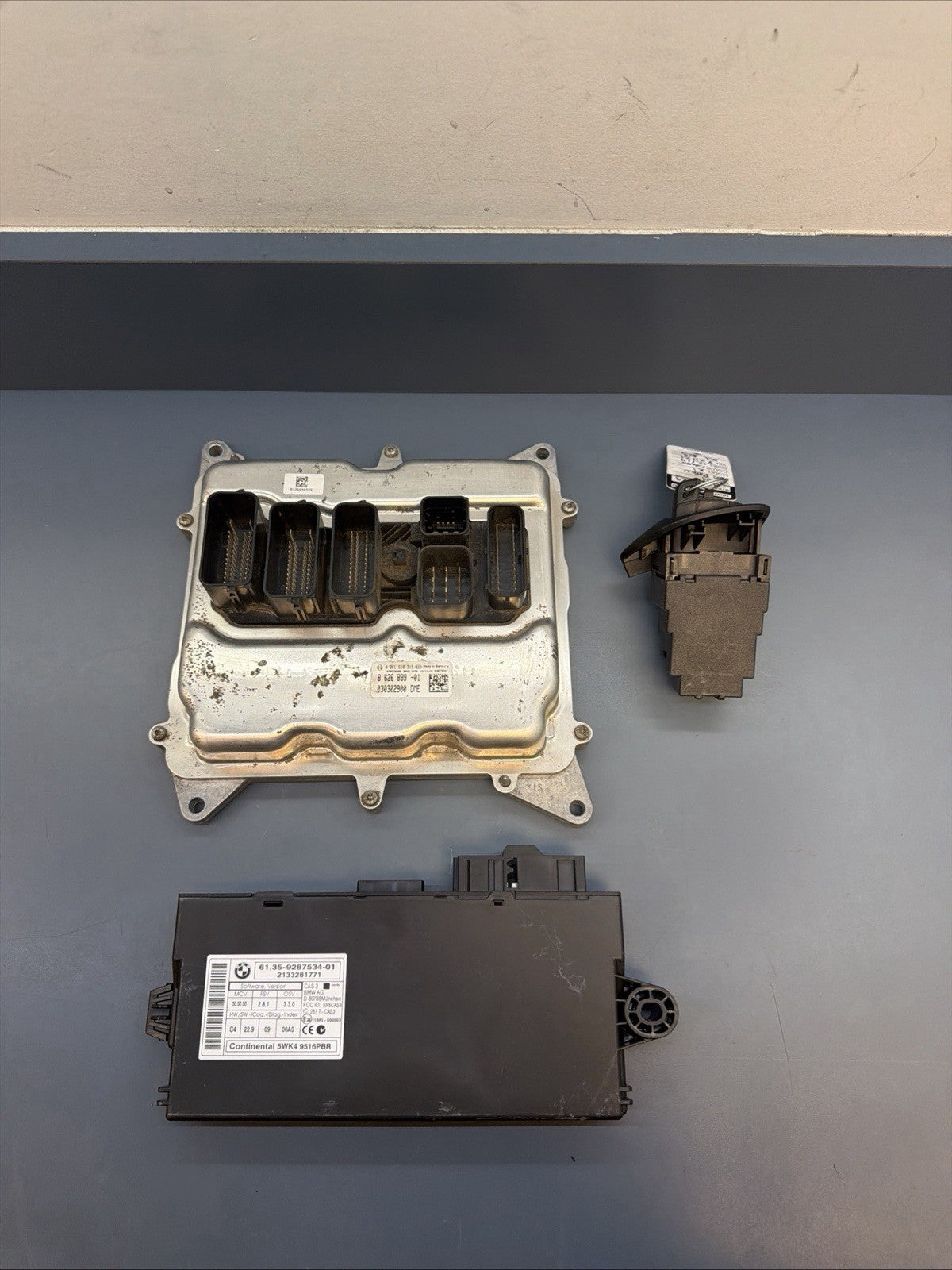 2011-15 BMW X1 Z4 2.0 N20 DME Control Module Computer Ecu Ecm CAS3 & Fob 8626899