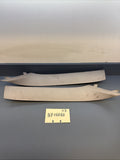 12-16 BMW F30 Front Left & Right A Pillar Trim Panel Cover Grey 7220995 7220996