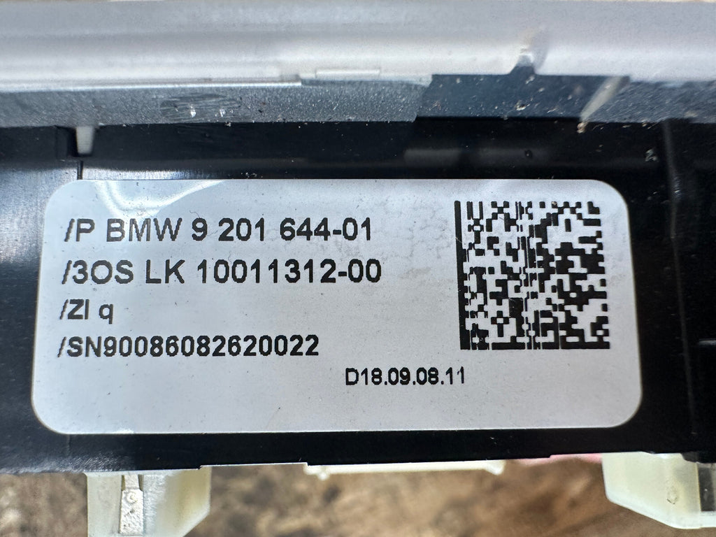BMW 04-13 1/3 SERIES E90 X1 BEIGE OVERHEAD REAR INTERIOR READING LIGHT 9201644