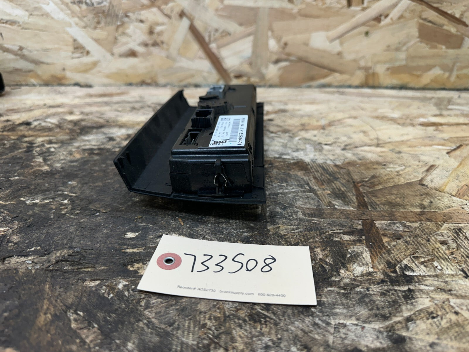 BMW 2006-2013 E9X 3 SERIES AC HEATER CLIMATE CONTROL PANEL + TRIM OEM 6922257