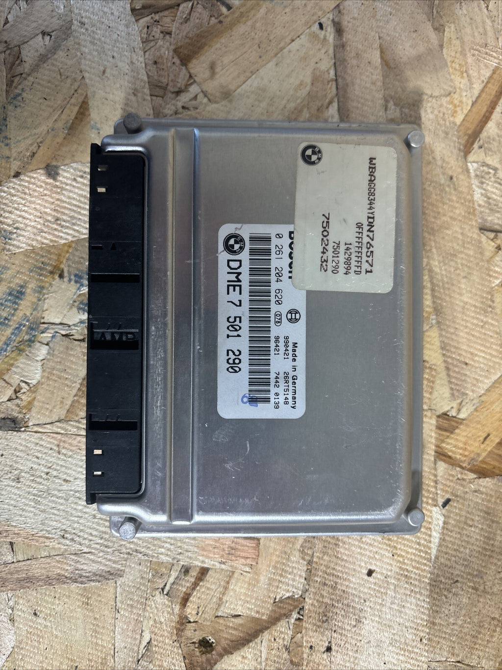 DME 7501290 KIT OEM 2002 540 ECM ECU KEY IGNITION M62 ENGINE