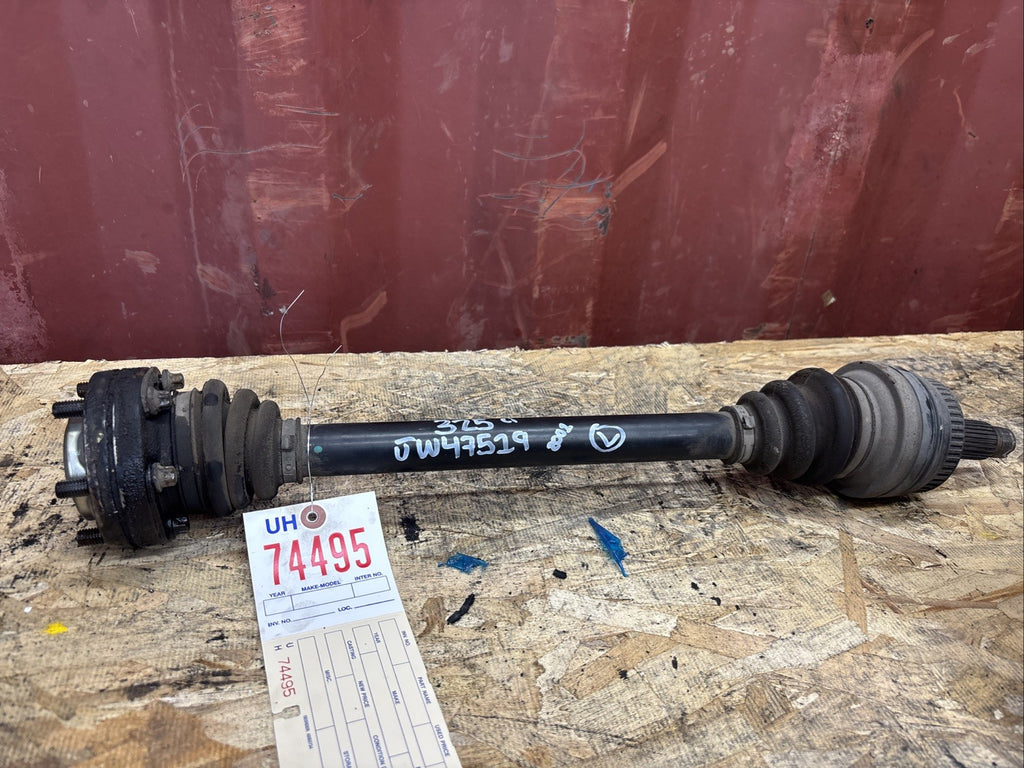 BMW OEM CV AXLE REAR LEFT 3 SERIES E46 USED M54 ENGINE 2001 3321 1229591