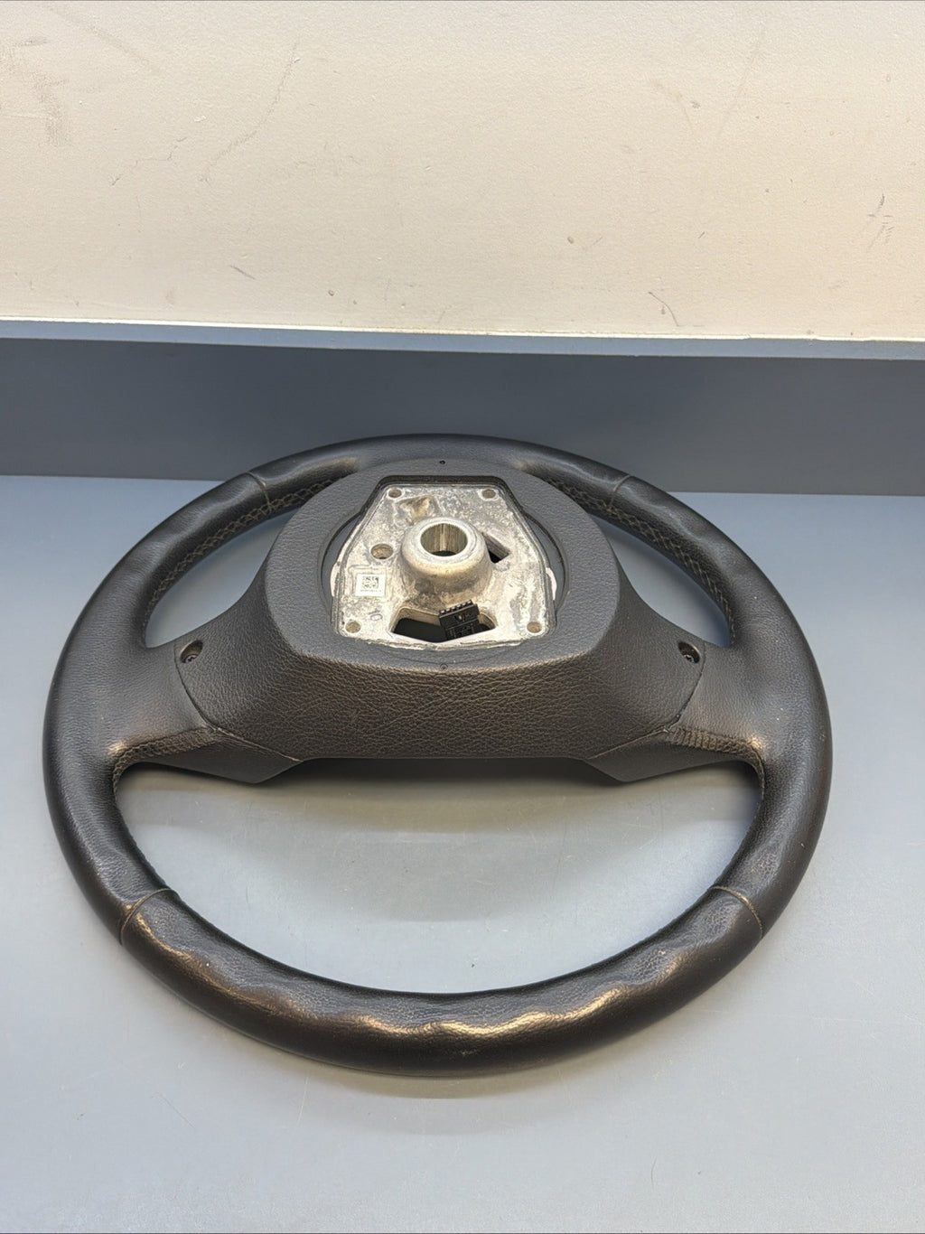 2011-2016 BMW 528i 535i 550i Steering Wheel leather OEM 9229479