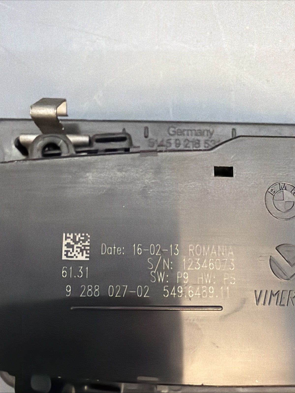 2012-2018 BMW 328i 335i 435 Headlight Control Switch 9288027 F30 F32 F36 OEM