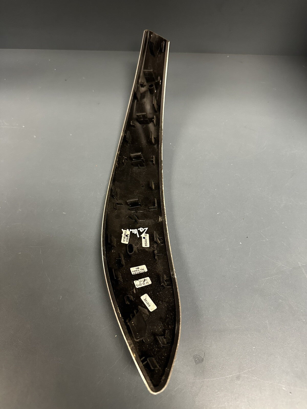 12-18 BMW F30 3/4 Series Left Driver Door Panel Handle Aluminum Trim OEM 8054947