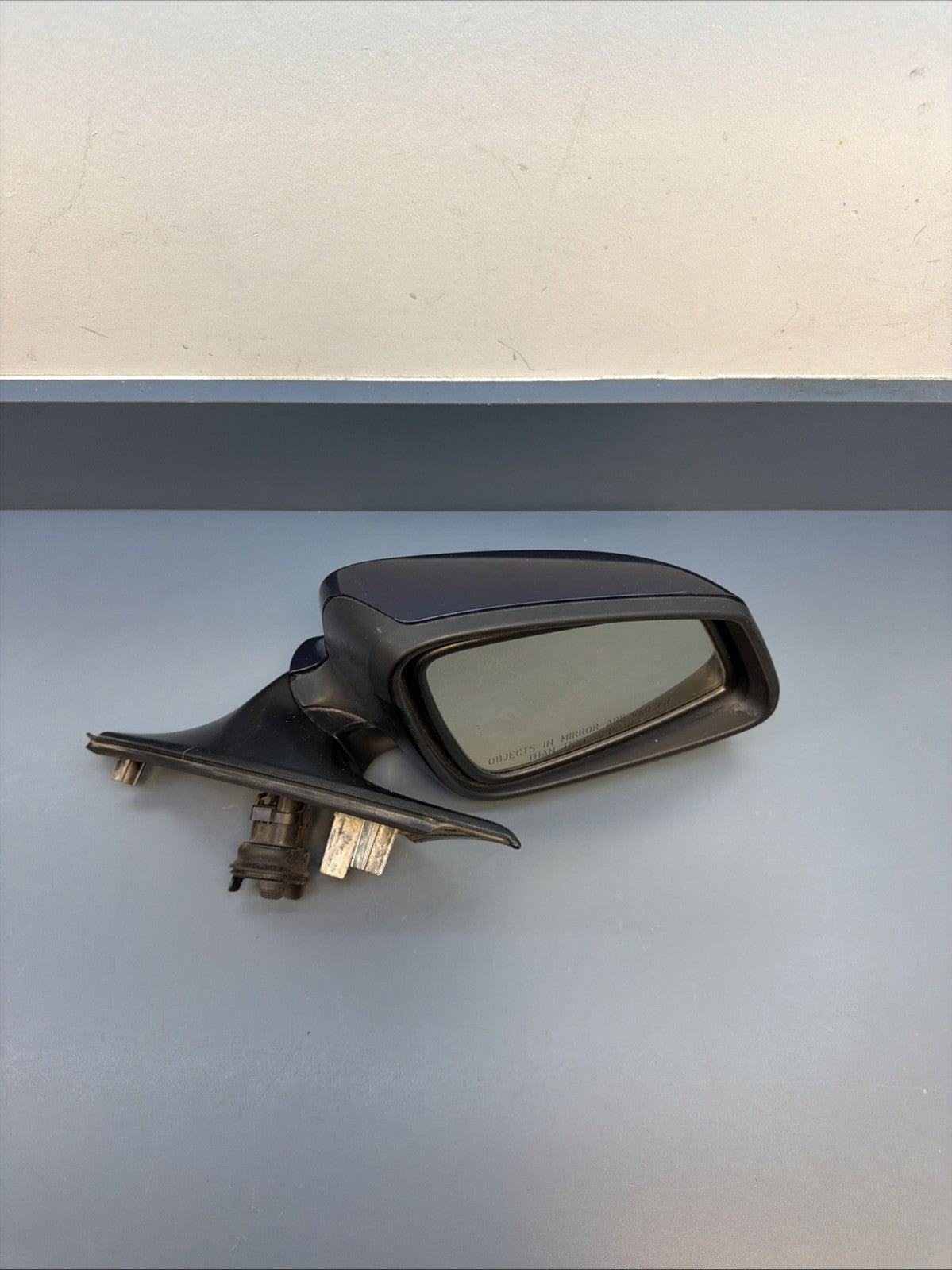 2011-2013 BMW 5 Series F10 Front Right Passenger Door Mirror OEM 7216364 DK BLUE