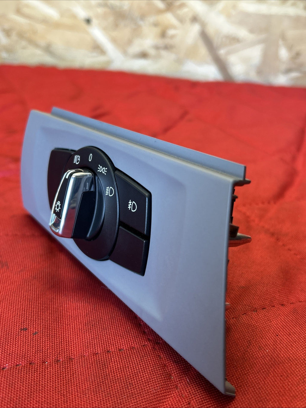 06-12 BMW E90 E92 E93 328i 335i HEADLIGHT CONTROL SWITCH UNIT 9169410 GREY