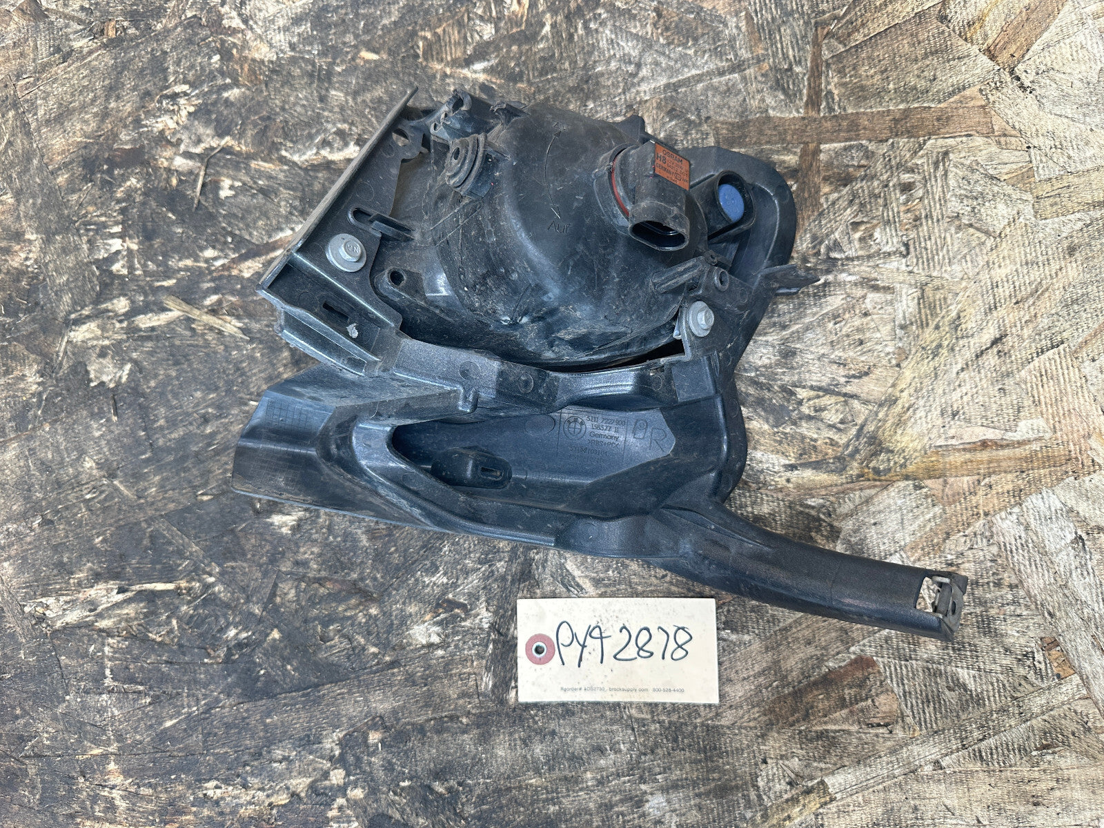 BMW 07-11 E92 3 SERIES RIGHT PASSENGER SIDE HALOGEN FOG LIGHT+BRACKET 7227900