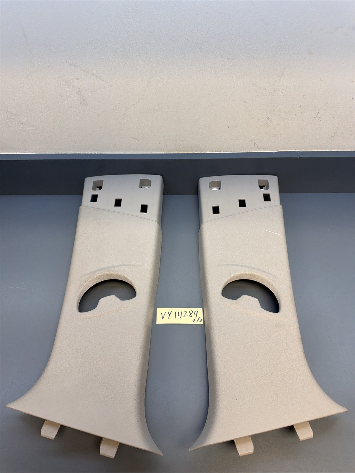BMW X1 E84 Trim B Pillar Cover Upper Trim 2990775 2990776 SET OF 2 GRAY
