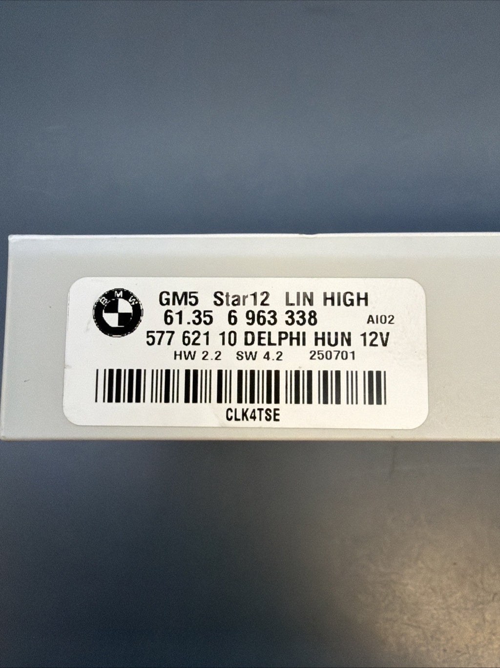 BMW 2003-2010 E83 X3 BODY CONTROL MODULE BCM OEM 6963338