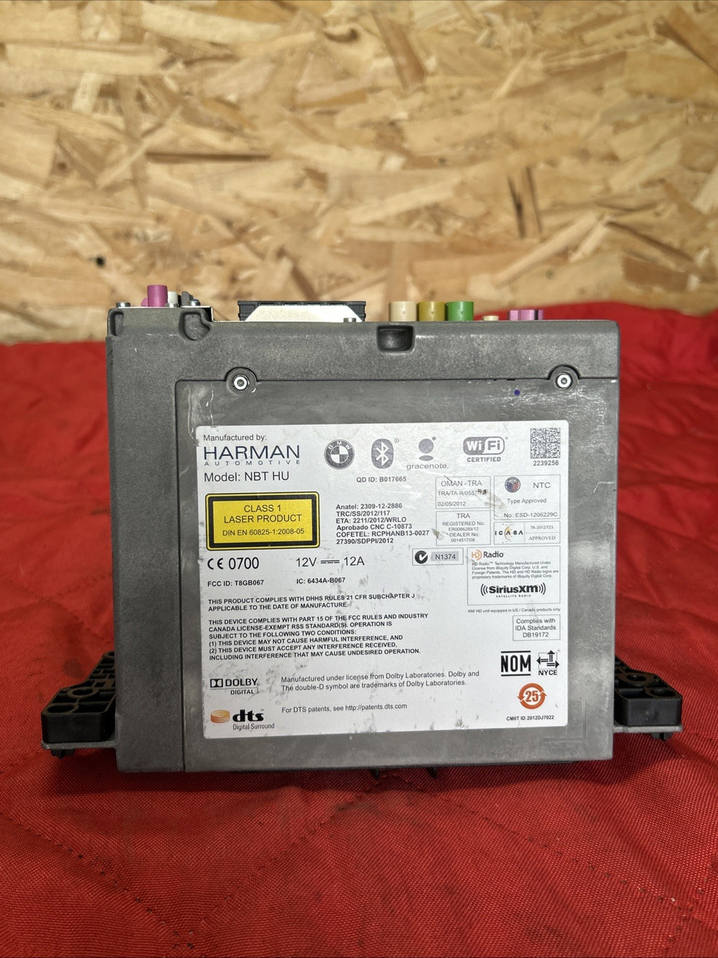 Radio CD Head Unit High OEM BMW F10 F12 F13 F30 F32 F36 F15 F25 F26 9347824