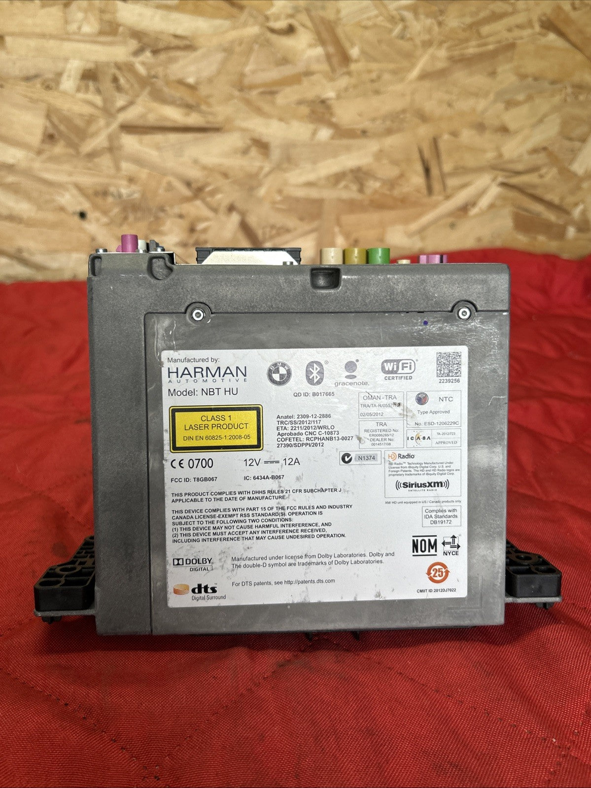 Radio CD Head Unit High OEM BMW F10 F12 F13 F30 F32 F36 F15 F25 F26 9347824