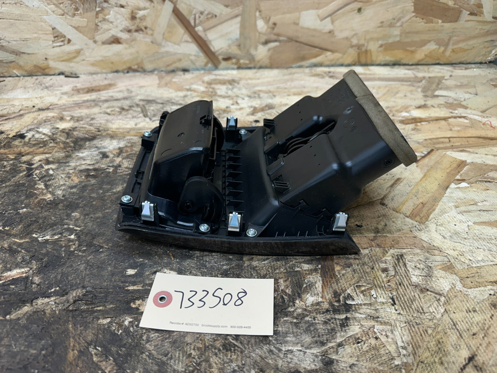 BMW 2006-2013 E9X 3 SERIES REAR PASSENGER AIR VENT+TRIM BAMBUS WOOD OEM 7129556