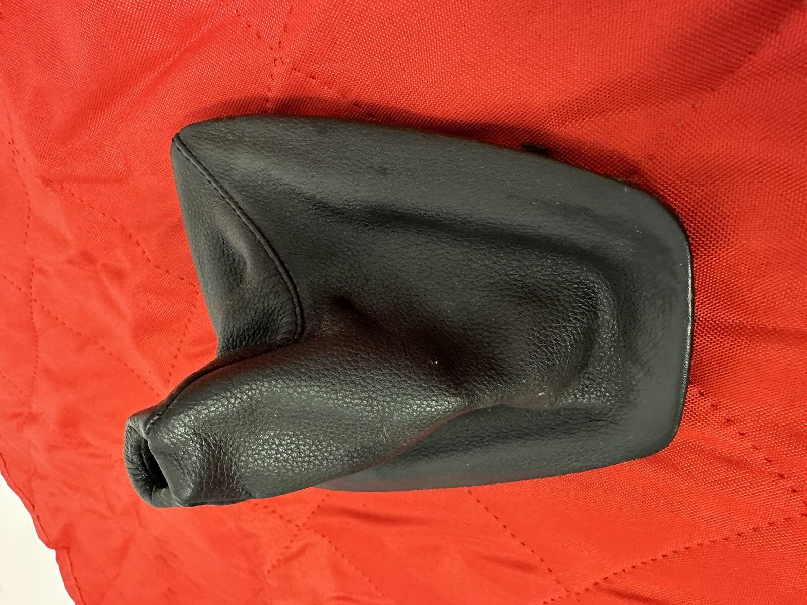 06-13 BMW 3 SERIES GEAR SHIFTER BOOT LEATHER COVER OEM 7530223