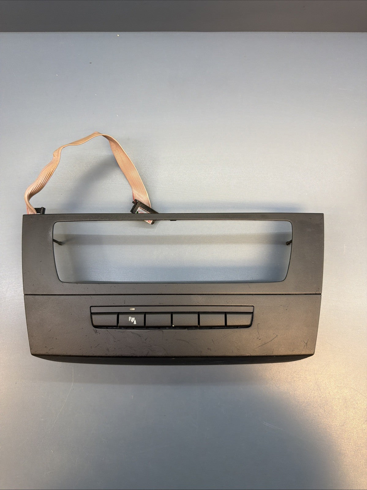 2007-2013 BMW 328i Front Dash Heated Seat Switch w/ Trim Cover 9120979 OEM.