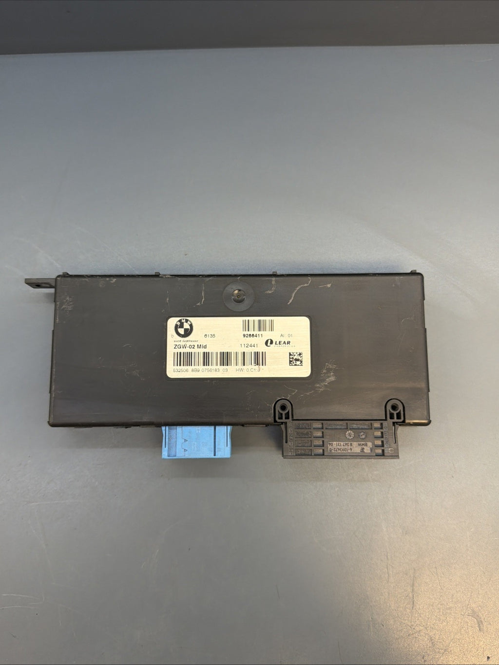 BMW 2011-2017 F25 X3 CENTRAL GATEWAY CONTROL MODULE LEAR OEM 9266411