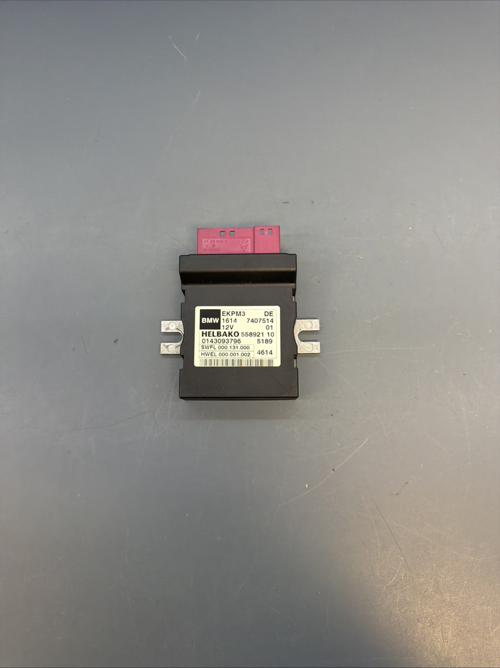 Bmw F30 F32 F34 F36 Helbako Fuel Gas Pump Relay Control Module Unit 7407514