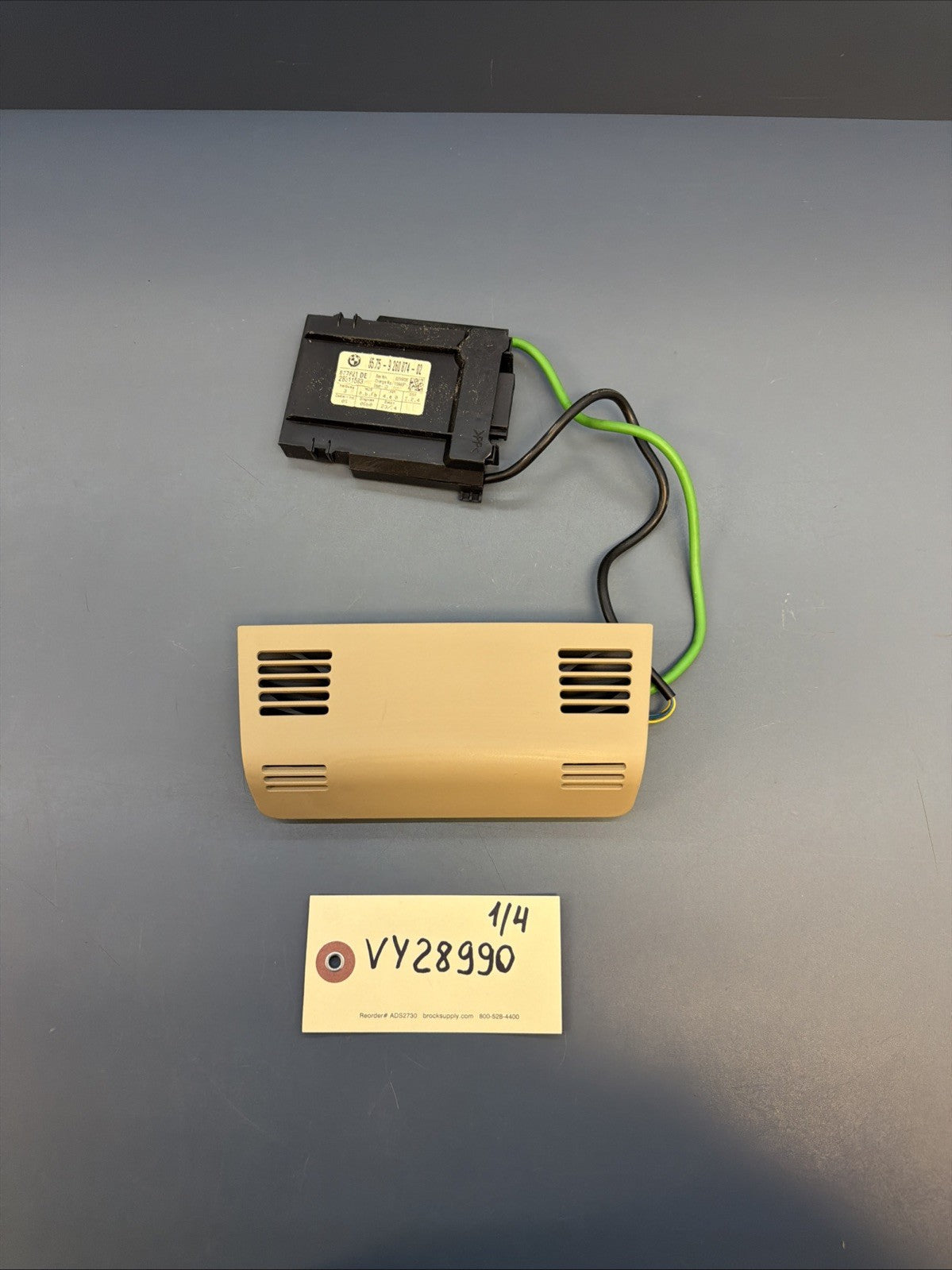 BMW X1 (E84) ANTI-THEFT ULTRASONIC ALARM SENSOR MODULE 9260874 BEIGE