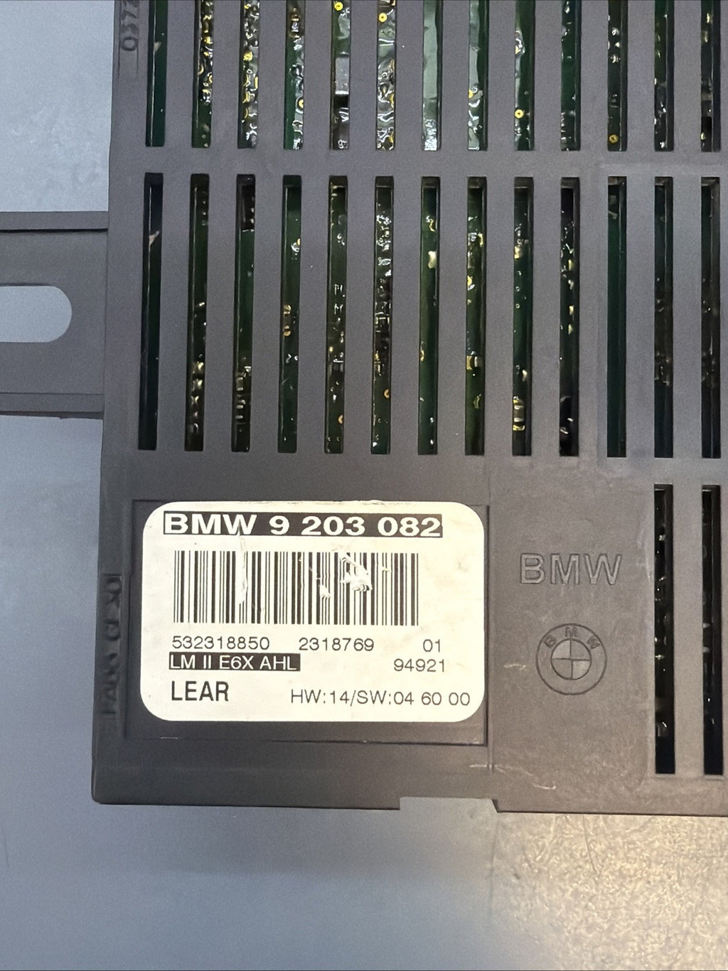 BMW 5 SERIES E60 E61 Dynamic Xenon Light control module unit 9203082