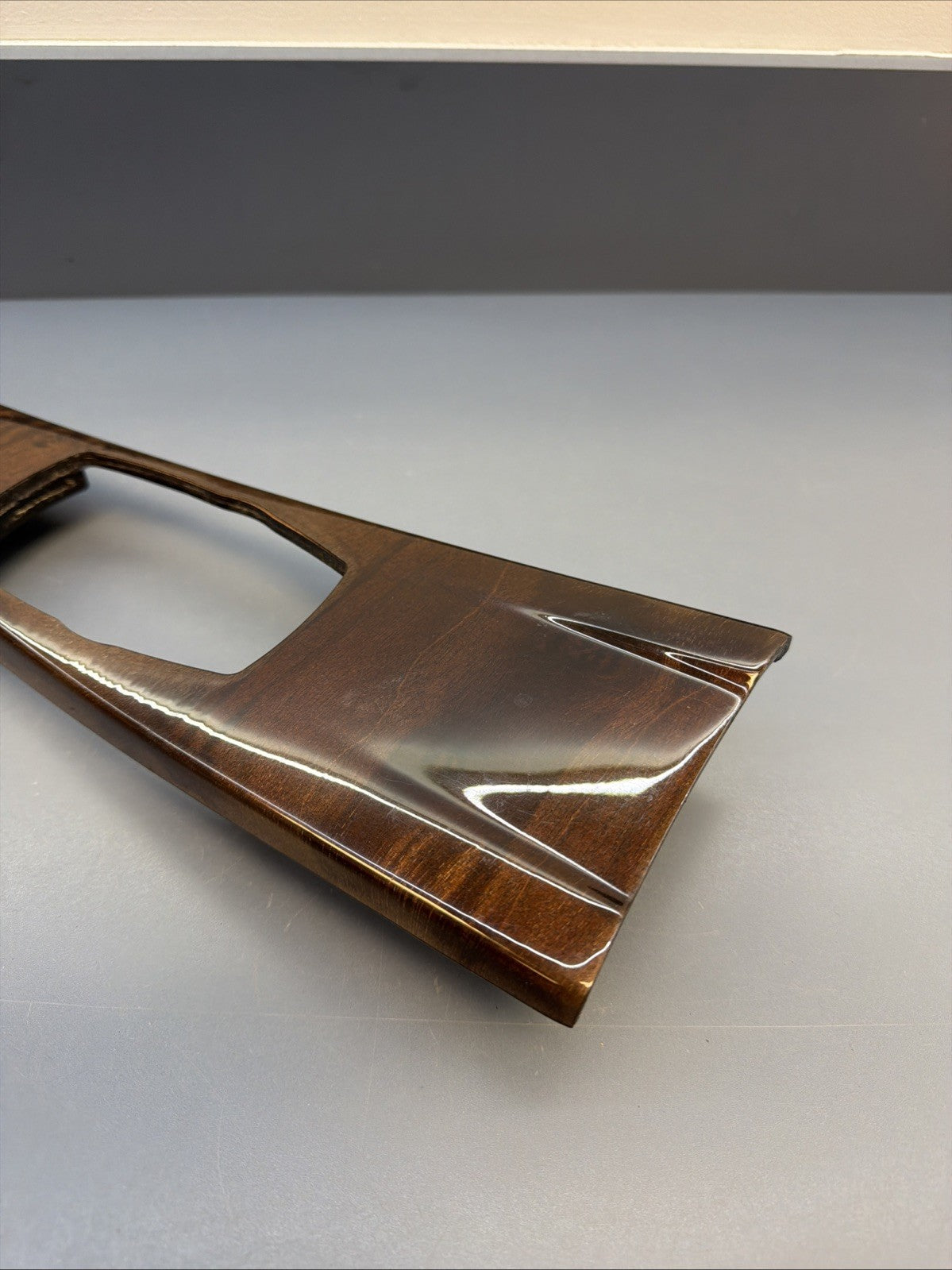 12-16 BMW 328i 320i F30 Center Console Wood Trim Surround 9232072 OEM