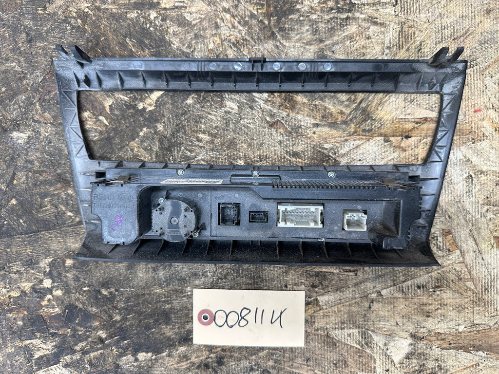 BMW 03-10 E83 X3 FRONT CENTER CONSOLE CLIMATE CONTROL PANEL BLACK OEM 3417544