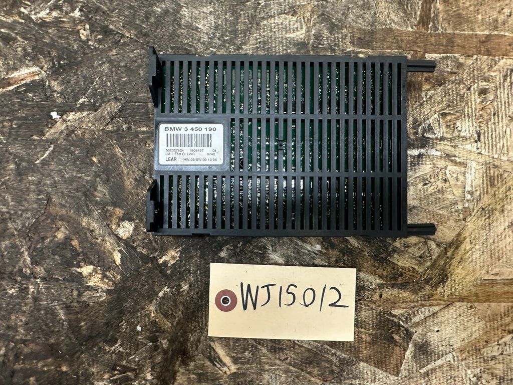 BMW 2006-2010 E83 X3 LCI FOOTWELL HEADLIGHT CONTROL MODULE OEM 3450190