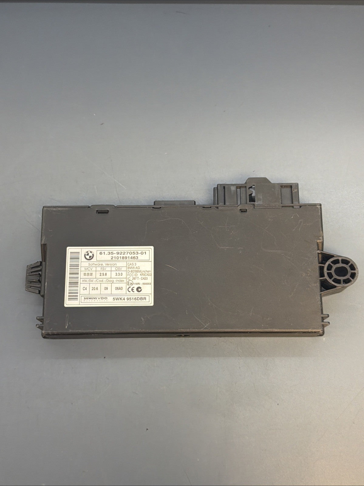 07-13 BMW 328I E90 E92 E93 N51 MSV80.1 SET DME ECM CAS 3 MODULE KEY OEM 7614362