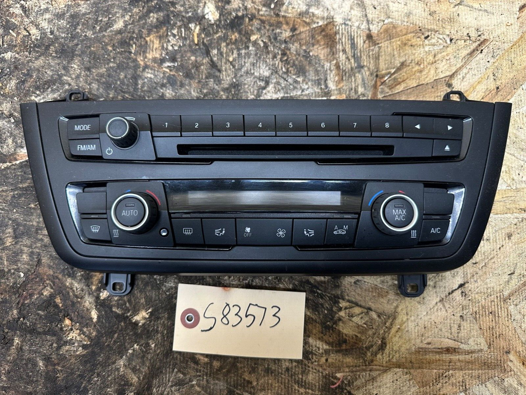 BMW F30 2012-2015 CLIMATE CONTROL AND RADIO PANEL OEM BMW 17313810