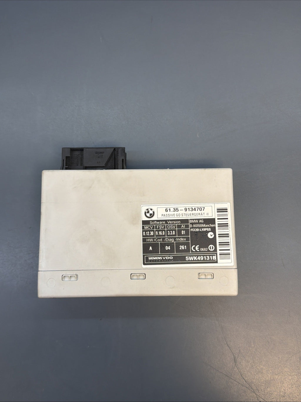 2006-2012 BMW E60 E61 E70 E64 E63 KEYLESS GO PASSIVE CONTROL MODULE 9134707 OEM