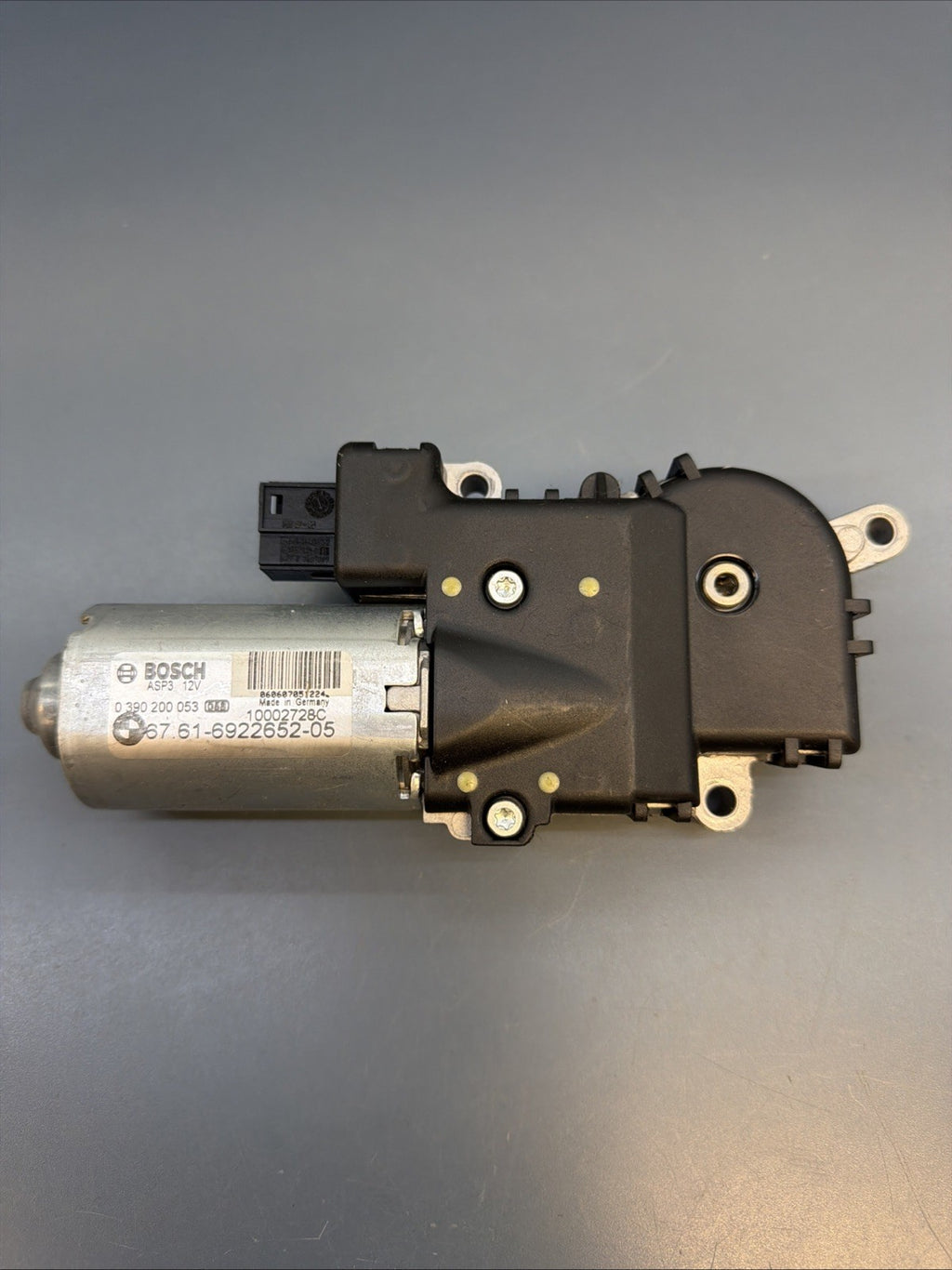 2007 - 2010 BMW E83 X3 Sunroof Roof Motor Unit 6922652 OEM