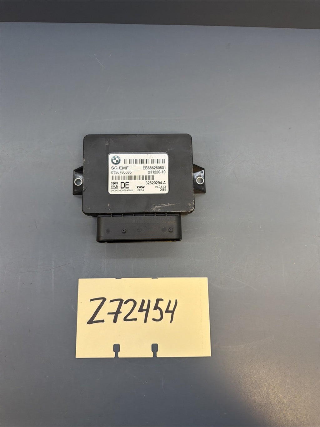 Bmw 5/6 Series X3 F25 F10 F11 2010-2016 Parking Brake Control Module 32620294
