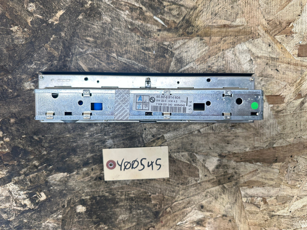 BMW 98-06 E53 X5 CENTRAL INFORMATION DISPLAY+RADIO TUNER OEM 6914606