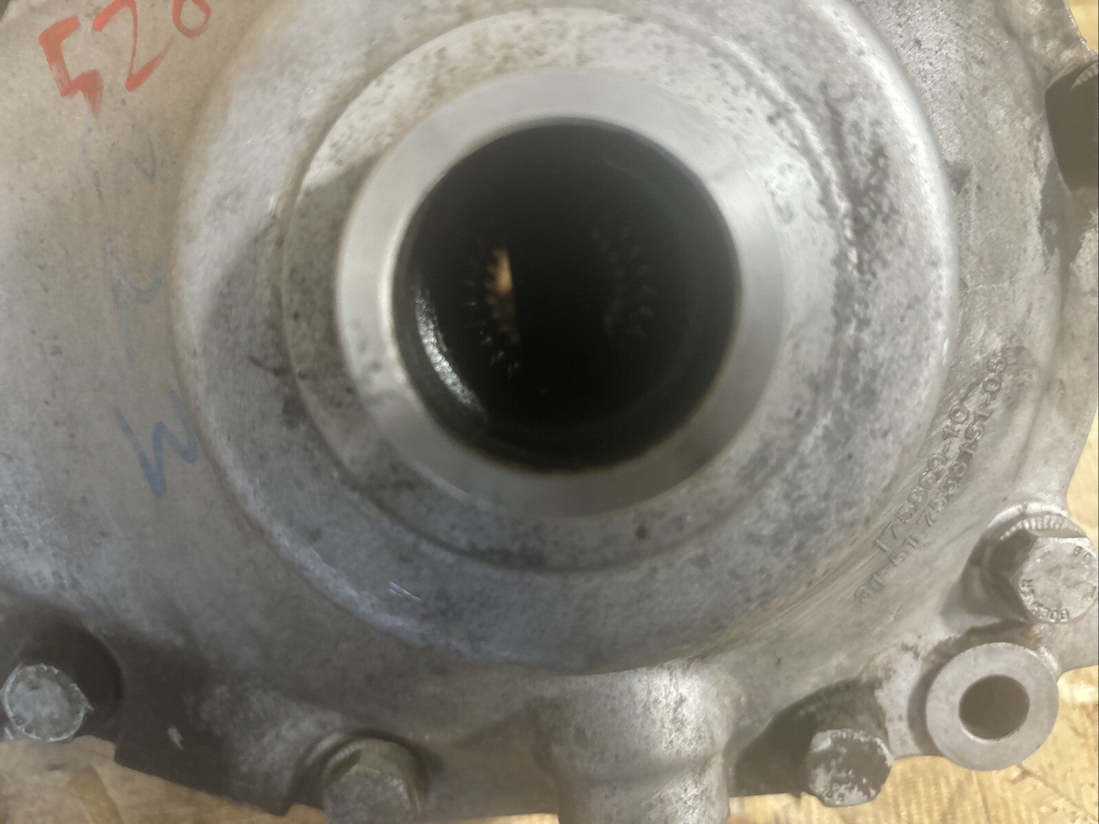 2012 528 F10 Front Differential Carrier Final 3.23 Drive AWD Diff OEM BMW