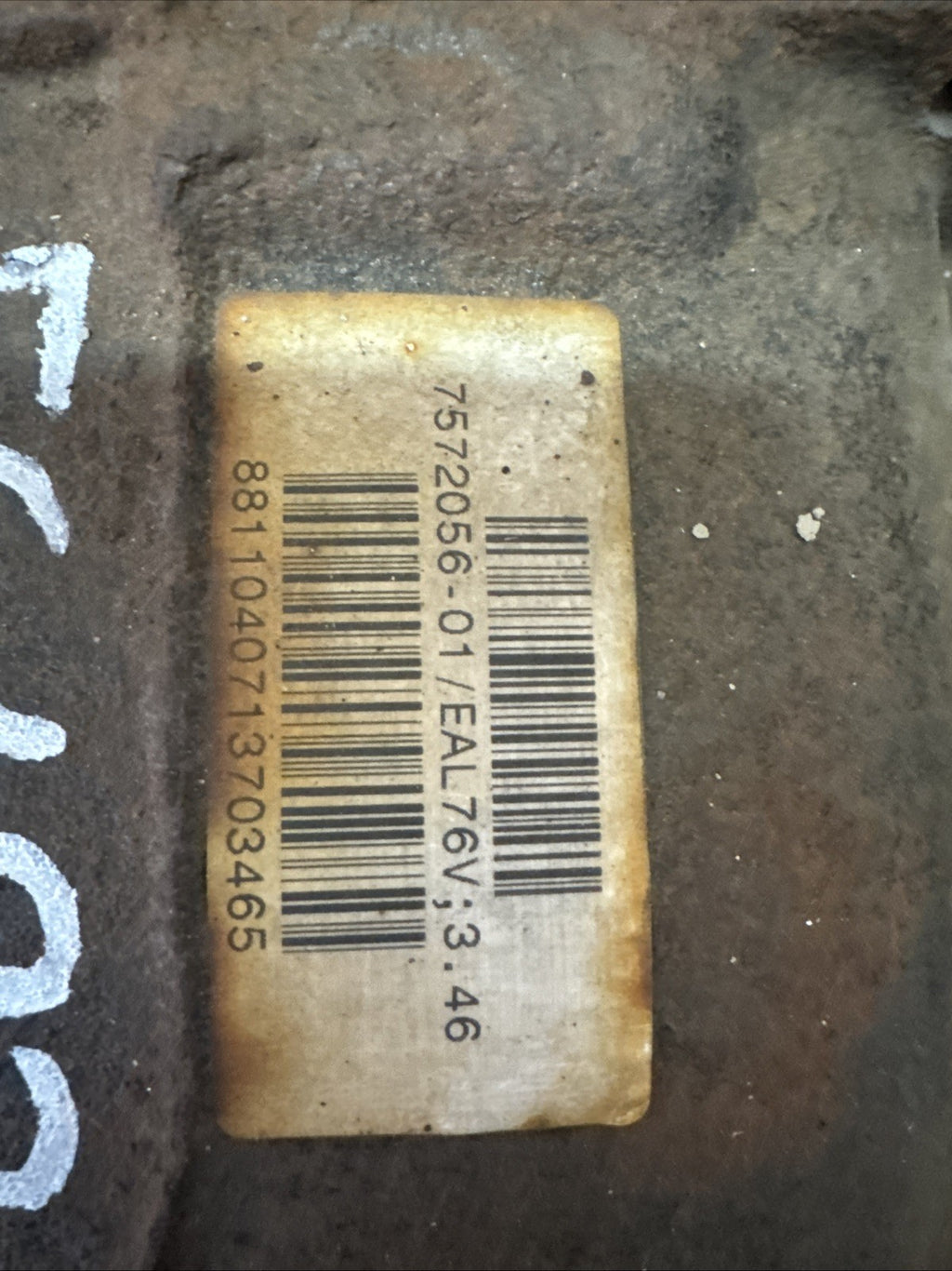 BMW REAR DIFFERENTIAL E90 SERIES 335XI N55 FINAL DRIVE 3.46 7572056